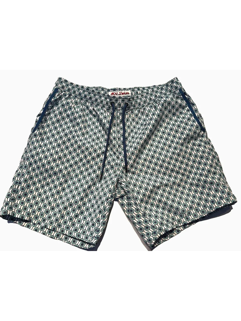 Mr Swim Mens Swim Trunks Medium Beach Pool Vacation Shorts